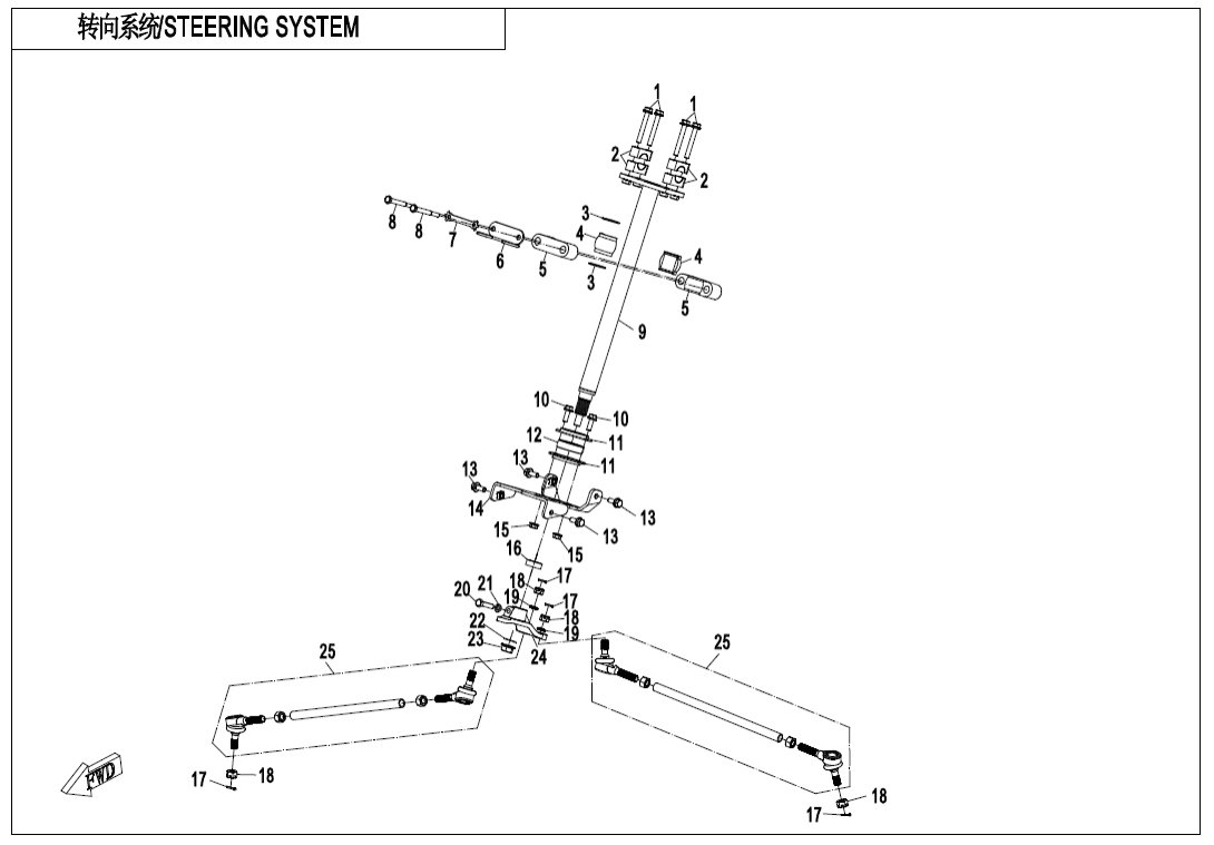 F10-2-A STEERING SYSTEM