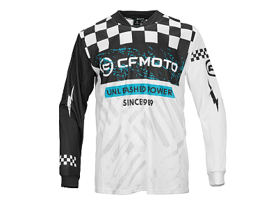 Dres CFMOTO QuickDry (bílá/černá)