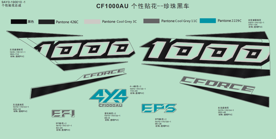 F19-1-B DECAL(PEARL BLACK)