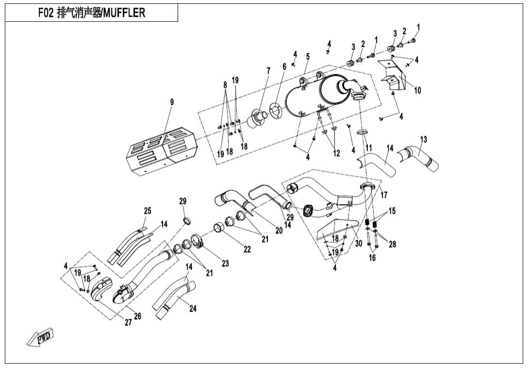 F02 MUFFLER