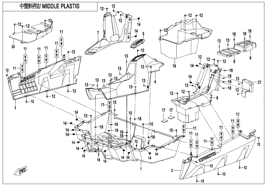 F04-4-V1 MIDDLE PLASTIC 2