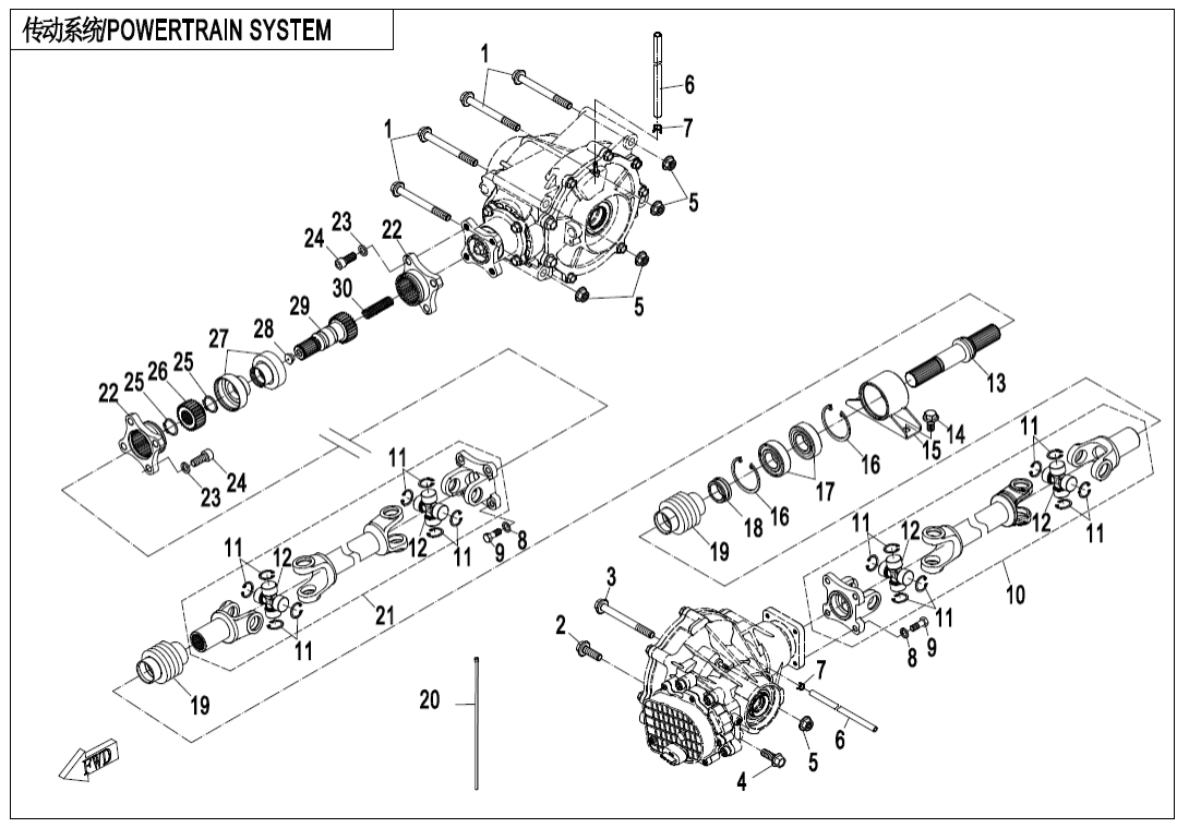 F30 DRIVETRAIN SYSTEM