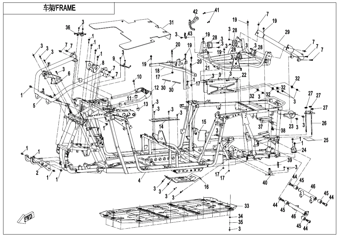 F03-V1 FRAME