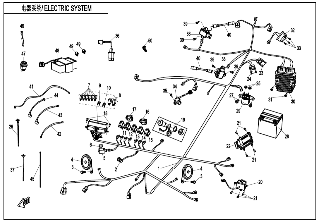 F15-1-B-V2 ELECTRIC SYSTEM(LOF)