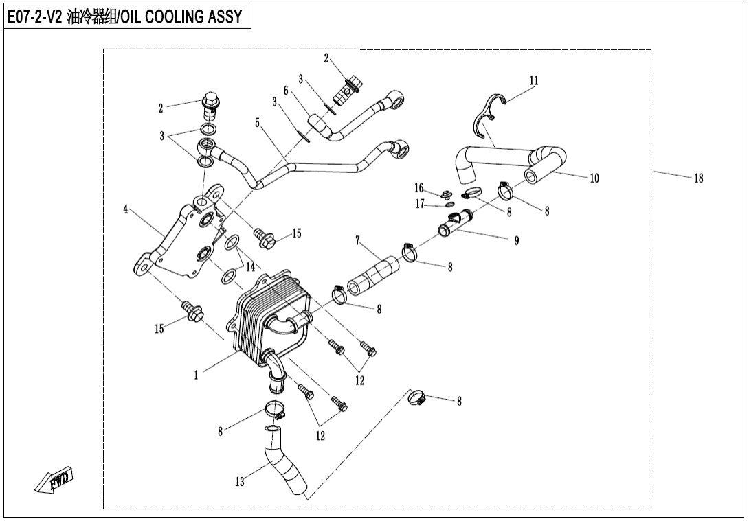 E07-2-V2 OIL COOLING SYSTEM