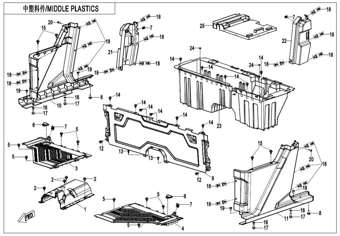 F04-3-V4 MIDDLE PLASTICS