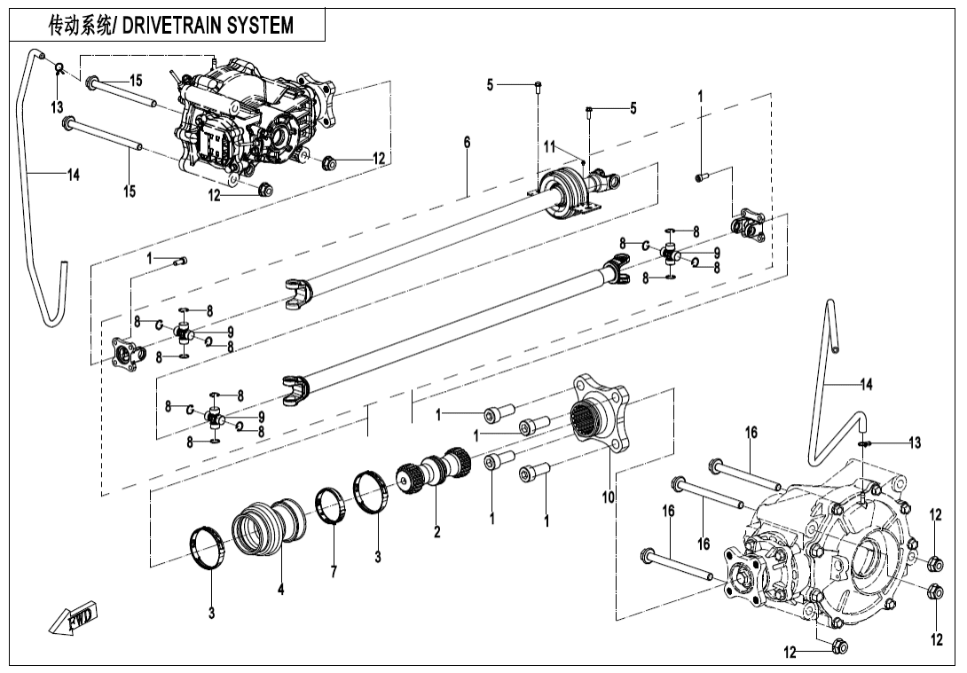 F30 DRIVETRAIN SYSTEM