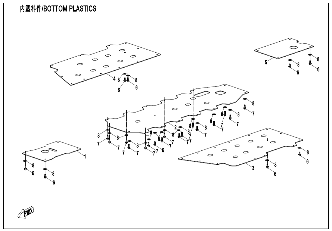 F04-6-V2 BOTTOM PLASTICS