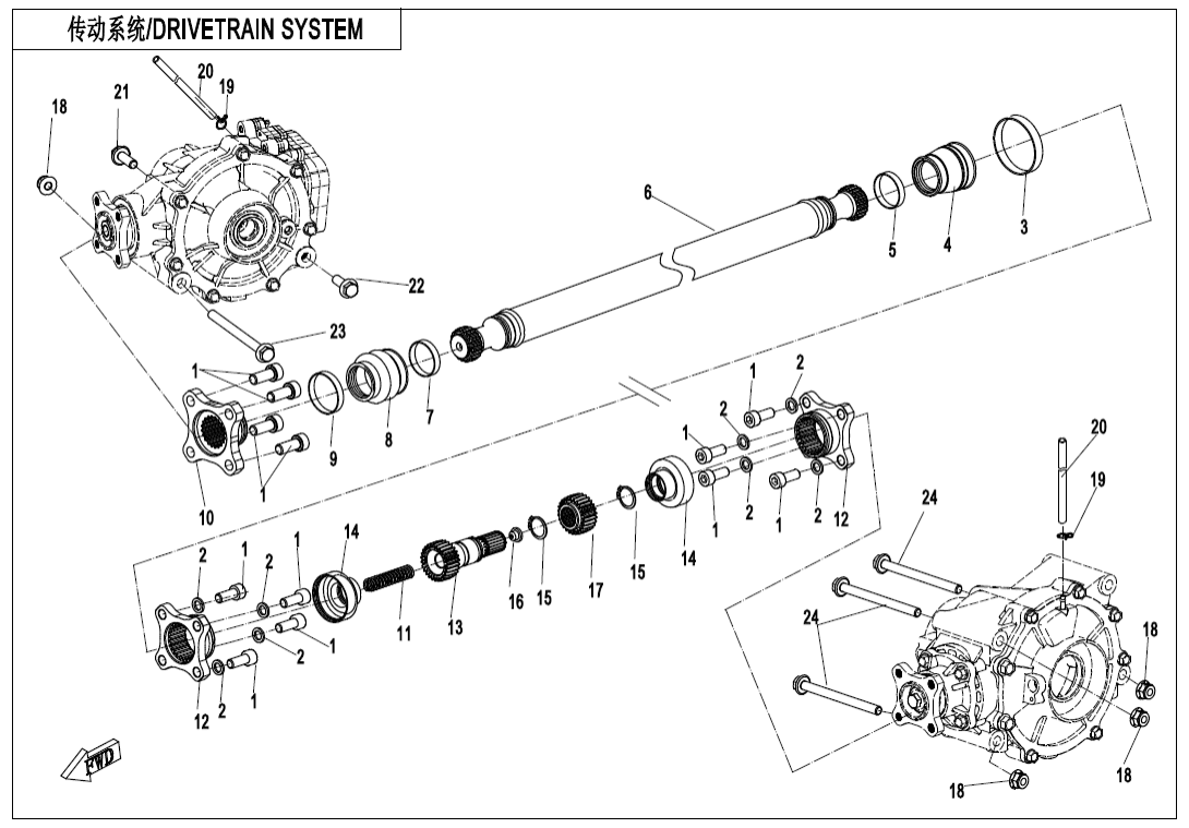 F30 DRIVETRAIN SYSTEM
