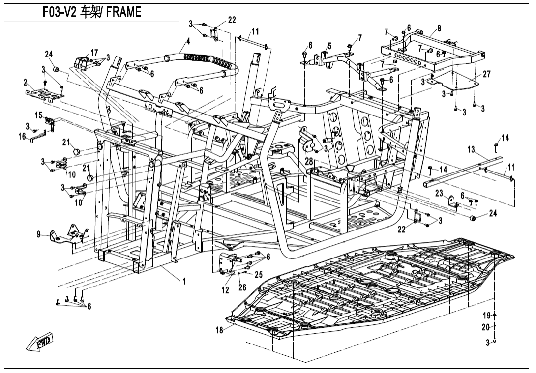 F03-V2 FRAME