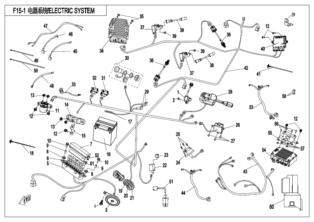 F15-1-B ELECTRIC SYSTEM(RU)
