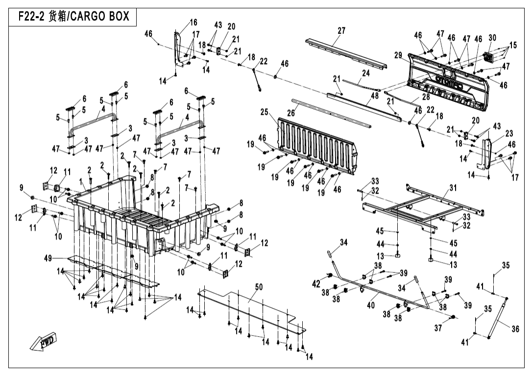 F22-2 CARGO BOX