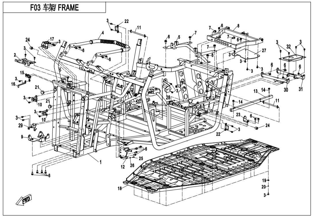 F03 FRAME
