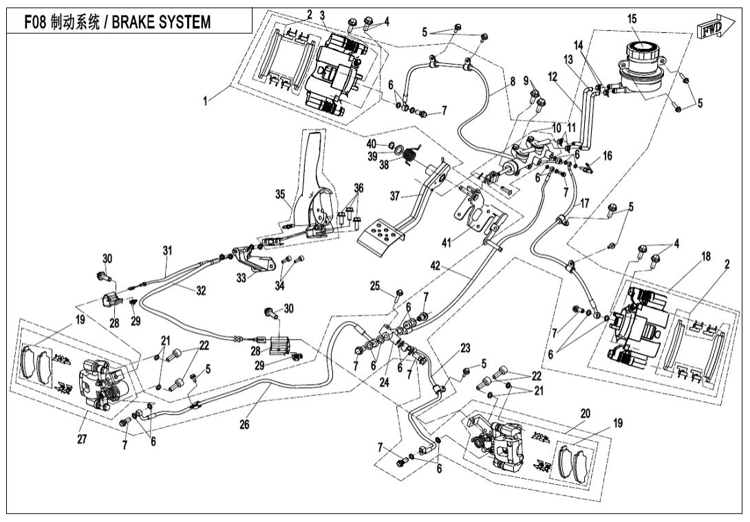 F08 BRAKE SYSTEM