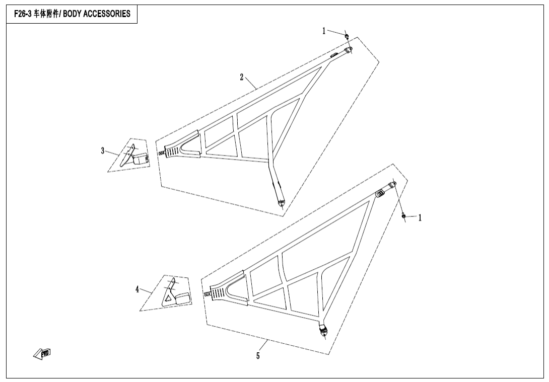 F26-3 BODY ACCESSORIES