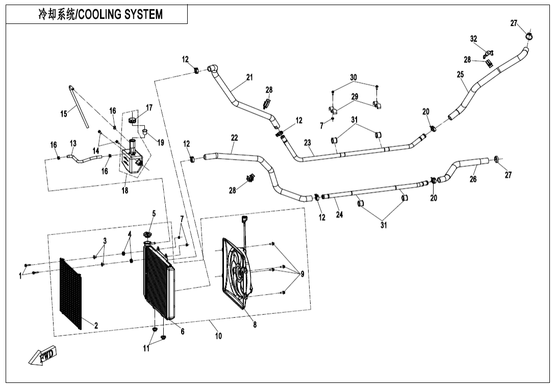 F18-V2 COOLING SYSTEM