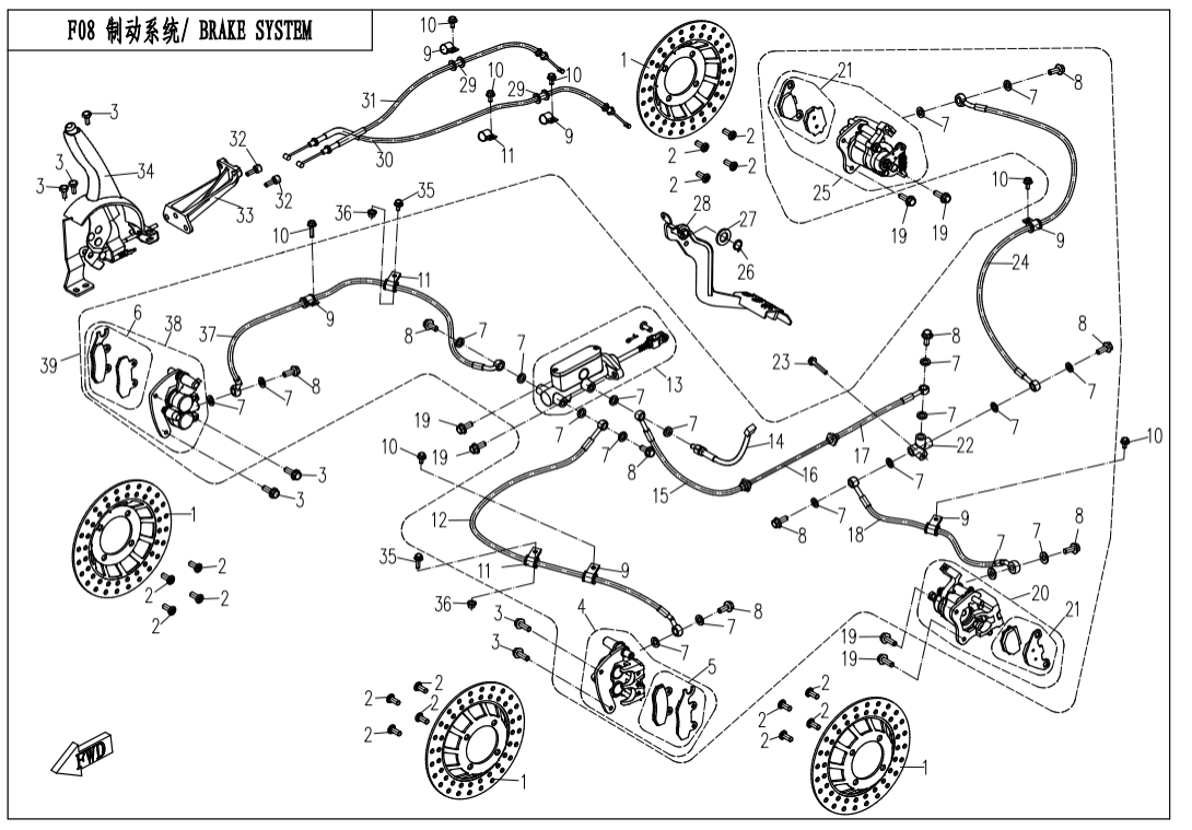 F08 BRAKE SYSTEM