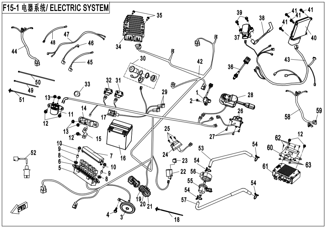 F15-1 ELECTRIC SYSTEM