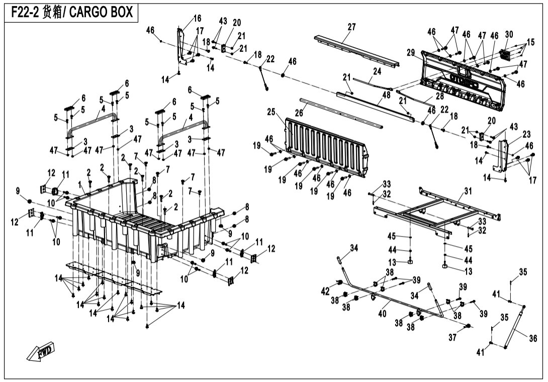 F22-2 CARGO BOX