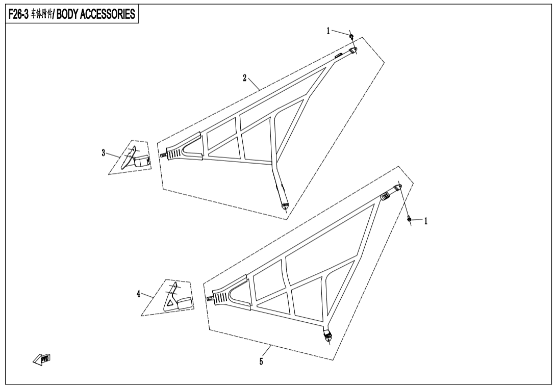 F26-3 BODY ACCESSORIES