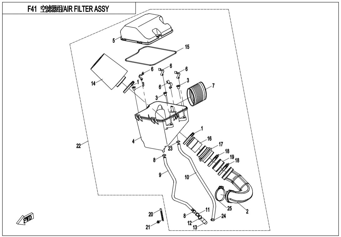 F41-V1 AIR FILTER
