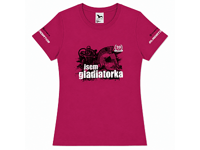 Dámské tričko "20 LET GLADIATOR"
