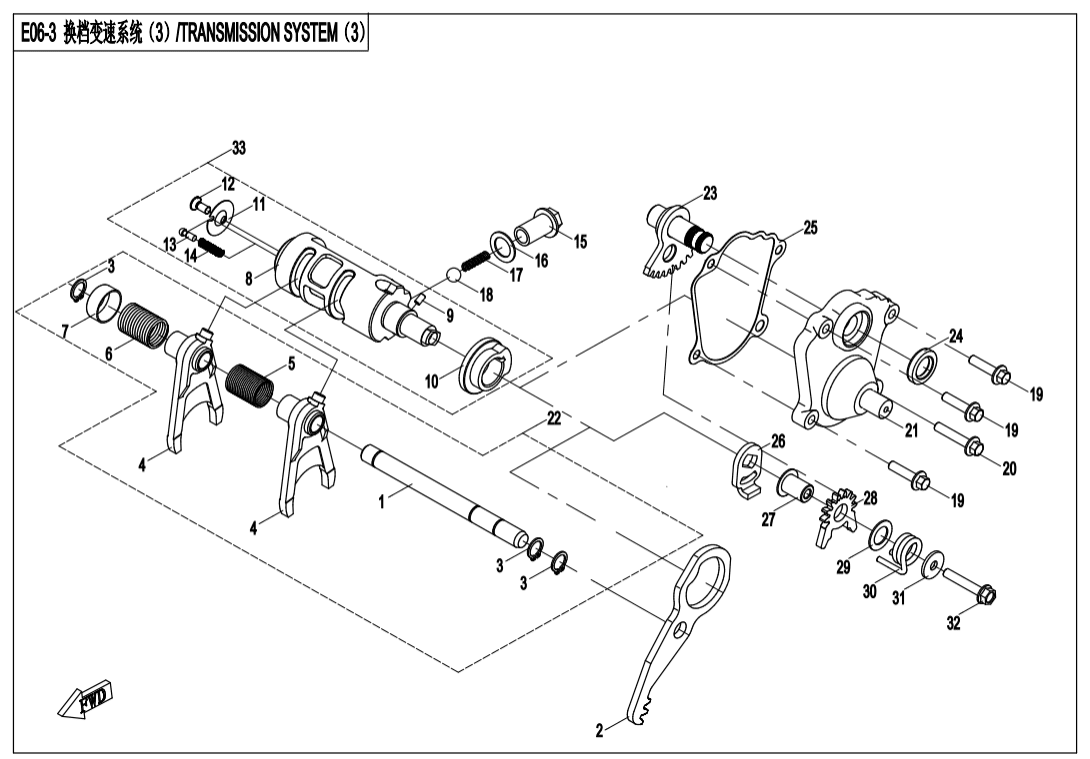 E06-3 TRANSMISSION SYSTEM(3)
