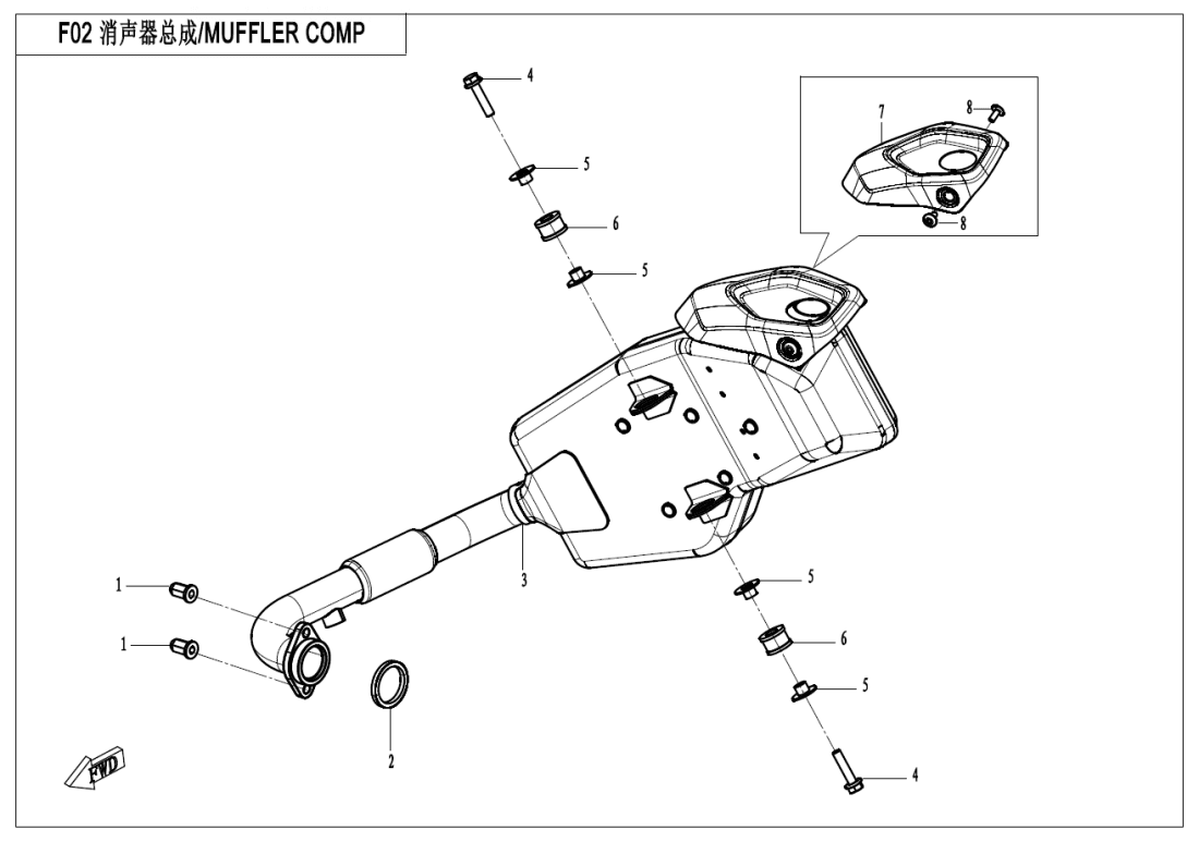 F02 MUFFLER