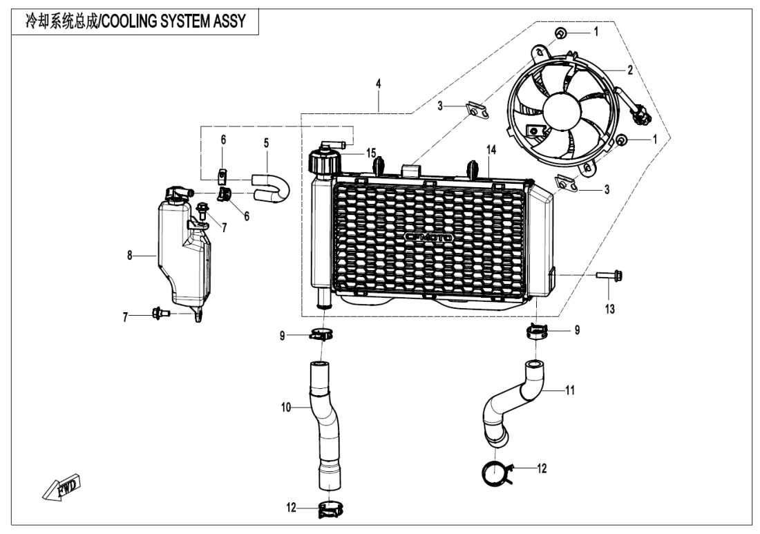 F18 COOLING SYSTEM