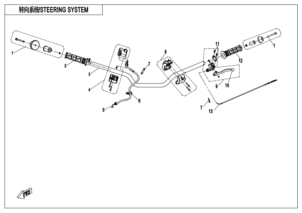 F10 STEERING SYSTEM