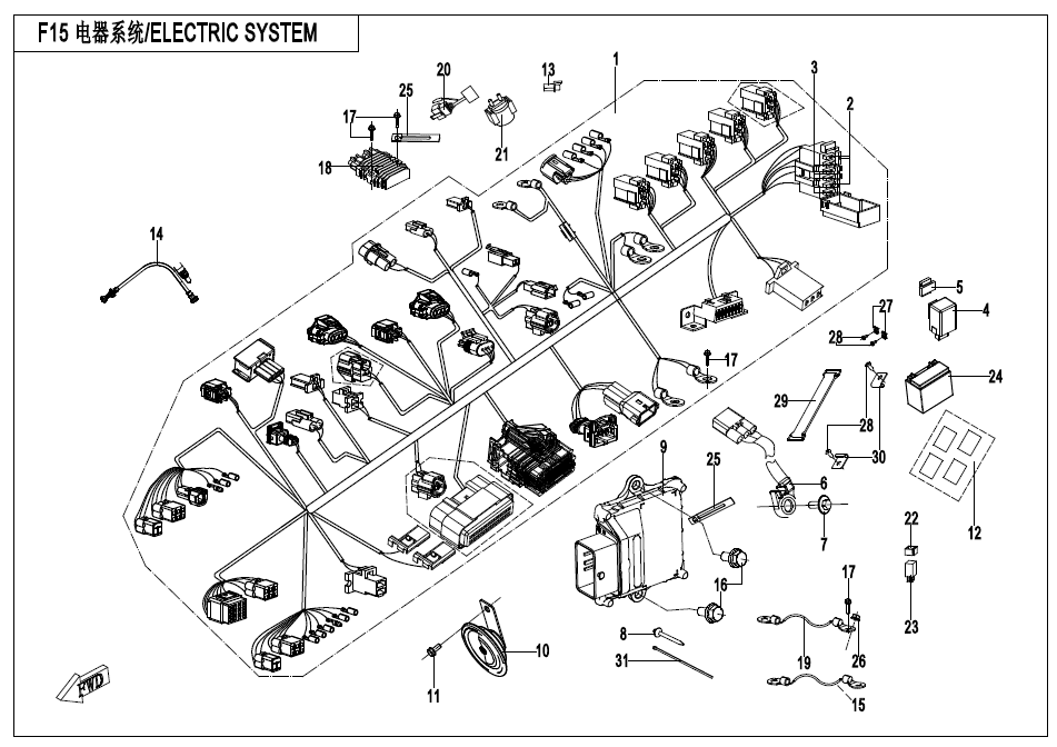 F15 ELECTRIC SYSTEM