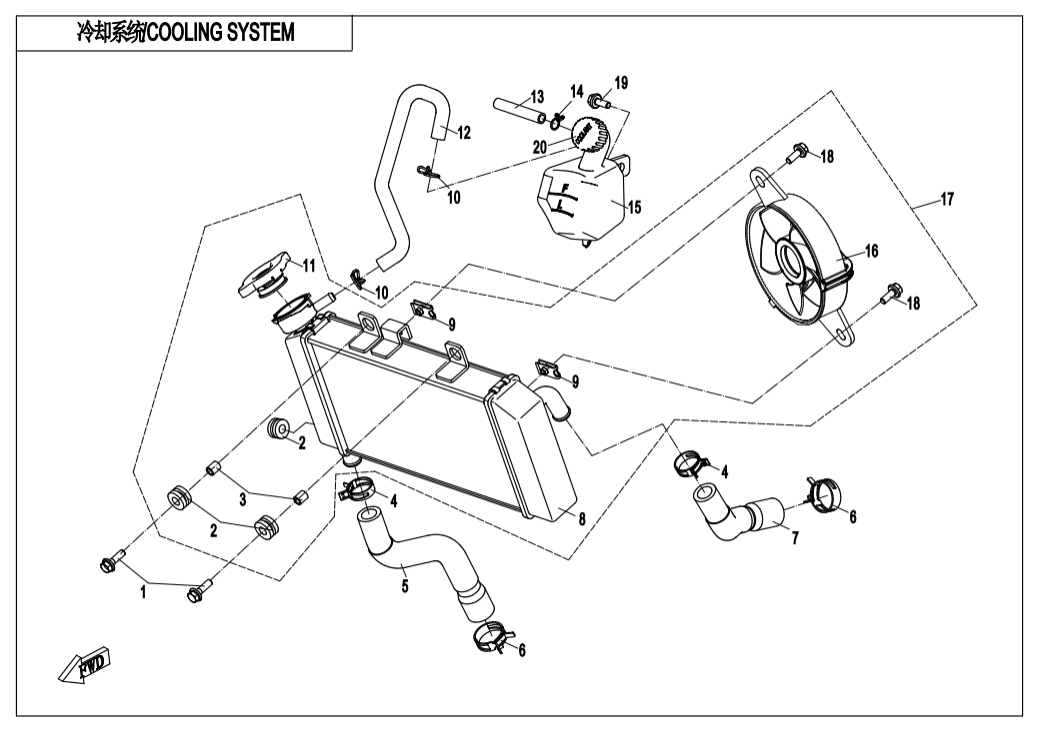 F18 COOLING SYSTEM