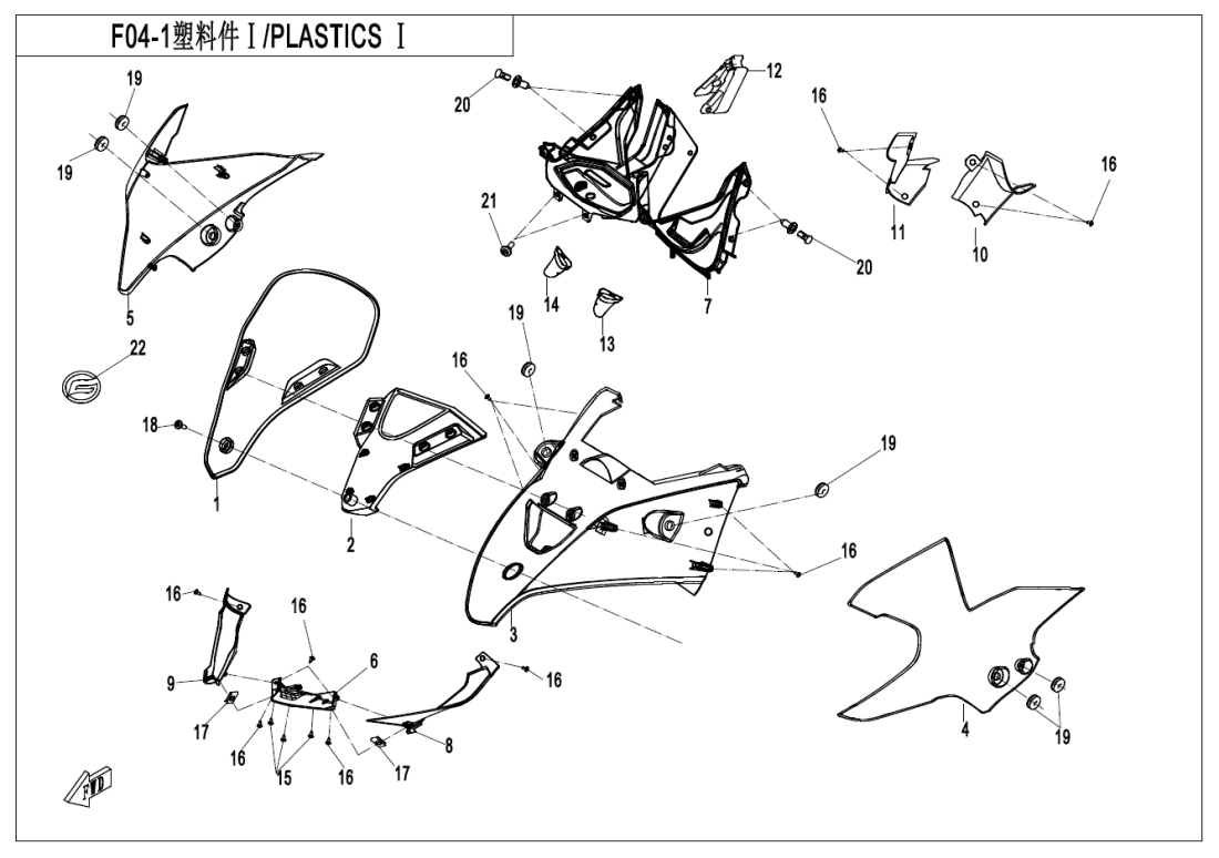 F04-1-B -V1 PLASTICS1(DASHBOARD-LCD)