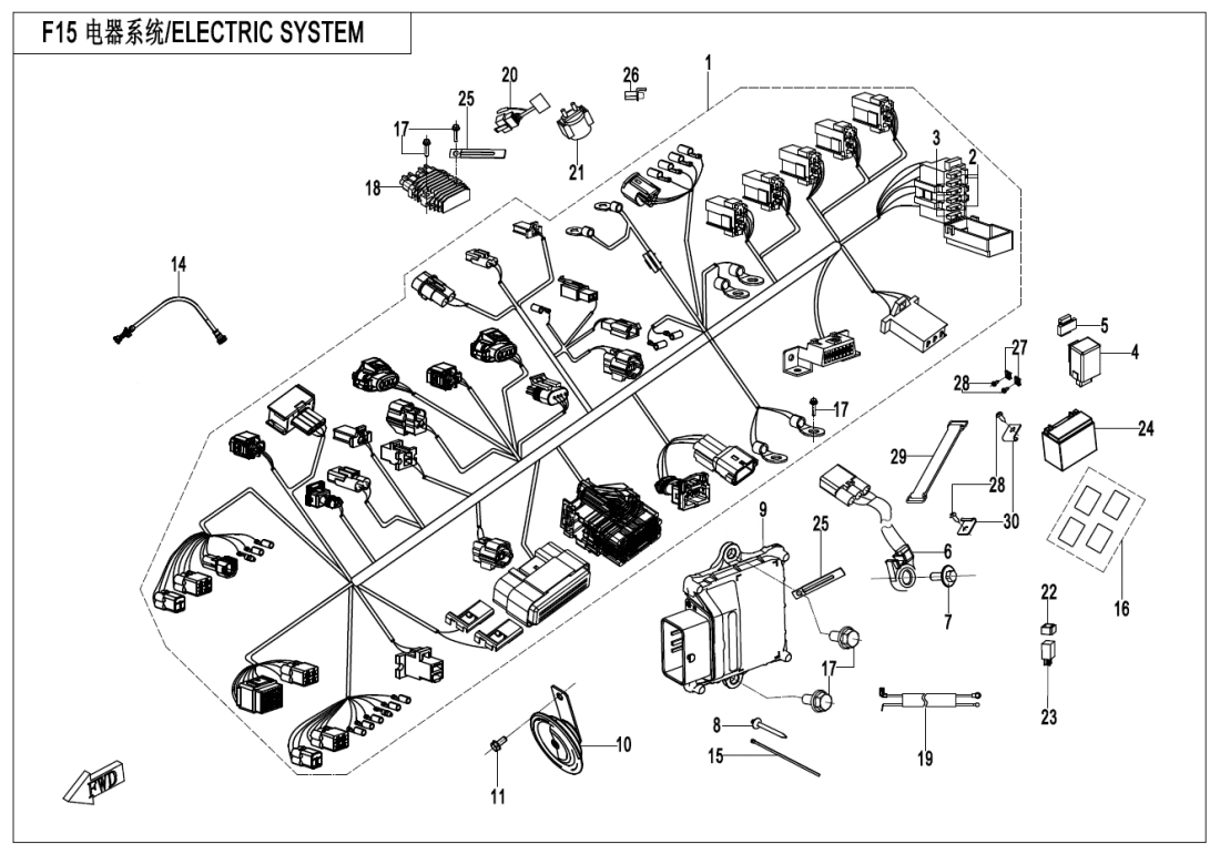 F15 ELECTRIC SYSTEM