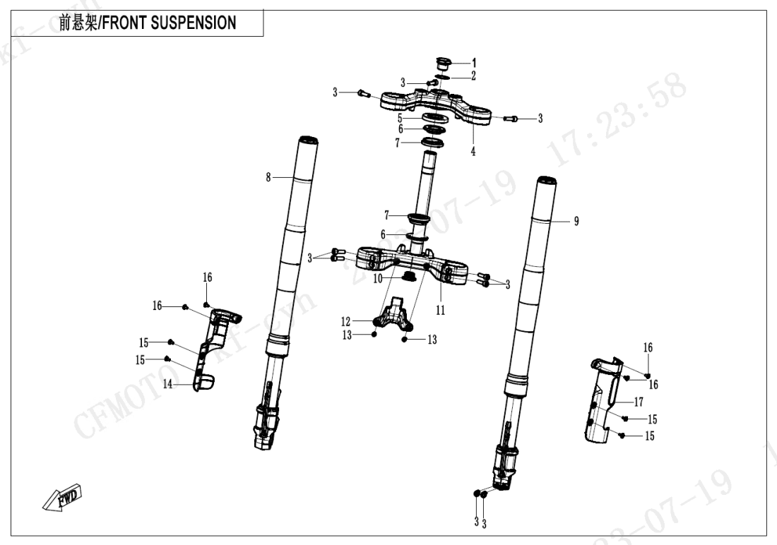 F05 FRONT SUSPENSION