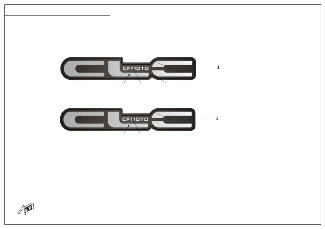 F19-2 L FUEL TANK  LABEL