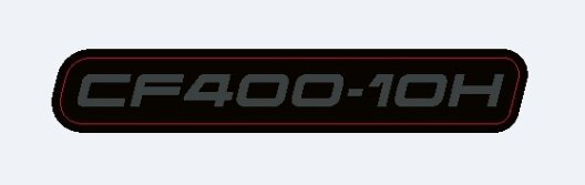 F19-3 MODEL DECAL