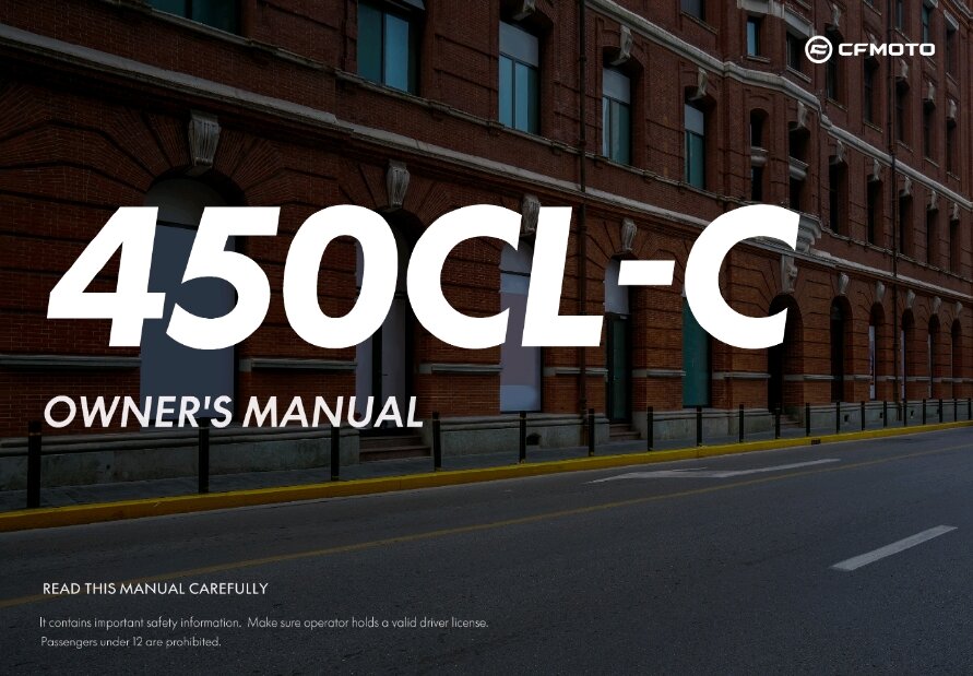F38 OWNERS MANUAL