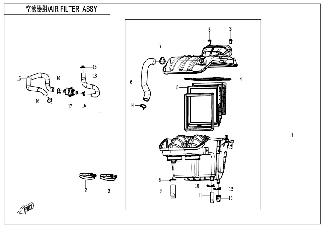 F41 AIR FILTER