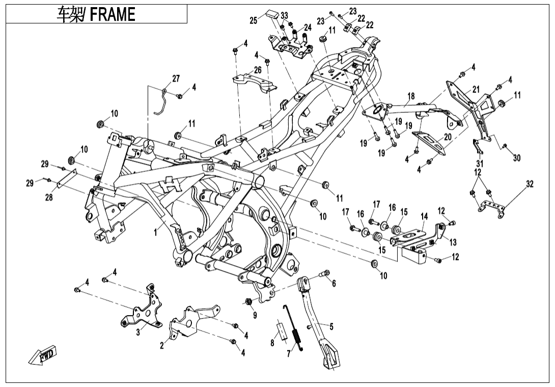 F03 FRAME