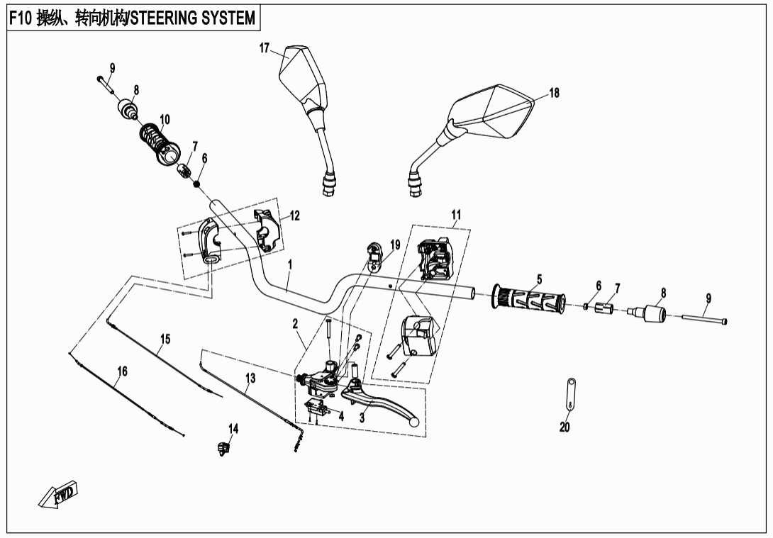 F10 STEERING SYSTEM