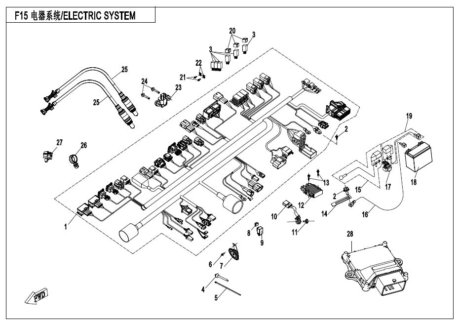 F15 ELECTRIC SYSTEM