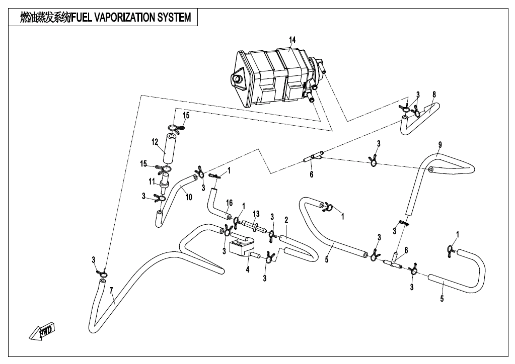 F36 FUEL VAPORIZATION SYSTEM