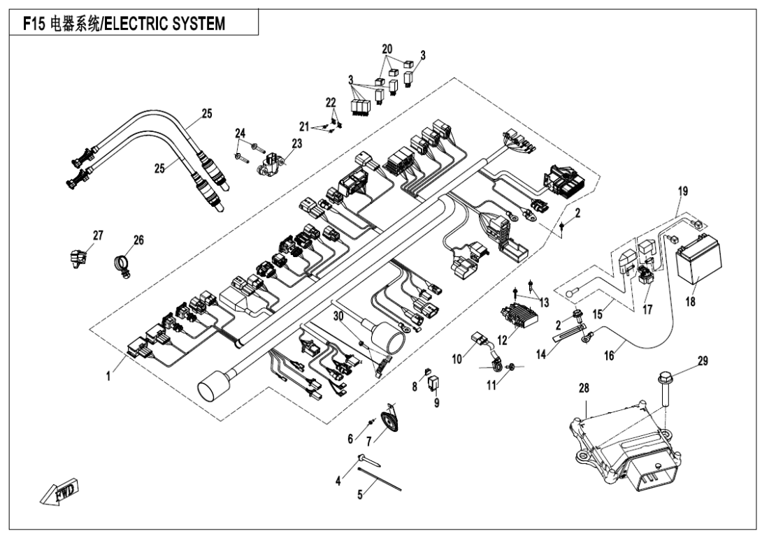 F15 ELECTRIC SYSTEM
