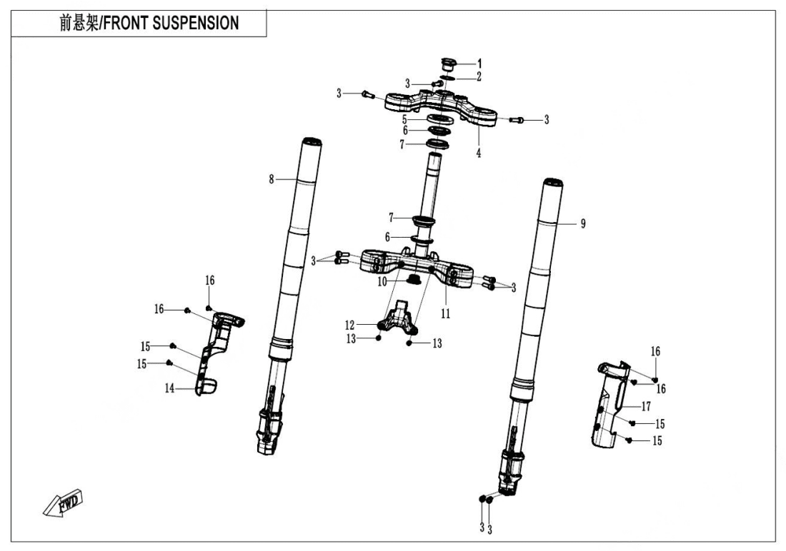 F05 FRONT SUSPENSION