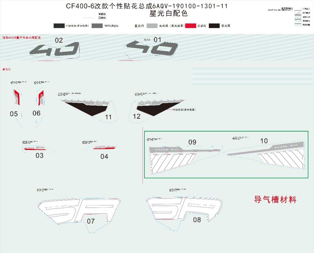 F19-2-A DECAL KITS (NEBULA WHITE)