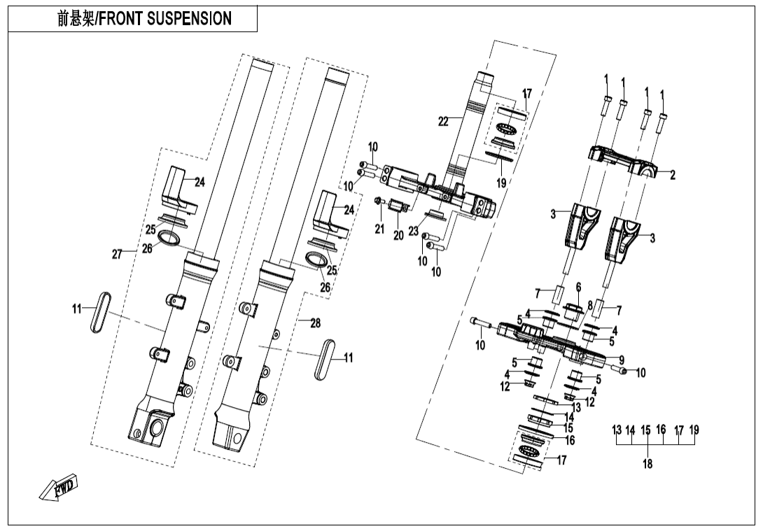 F05 FRONT SUSPENSION