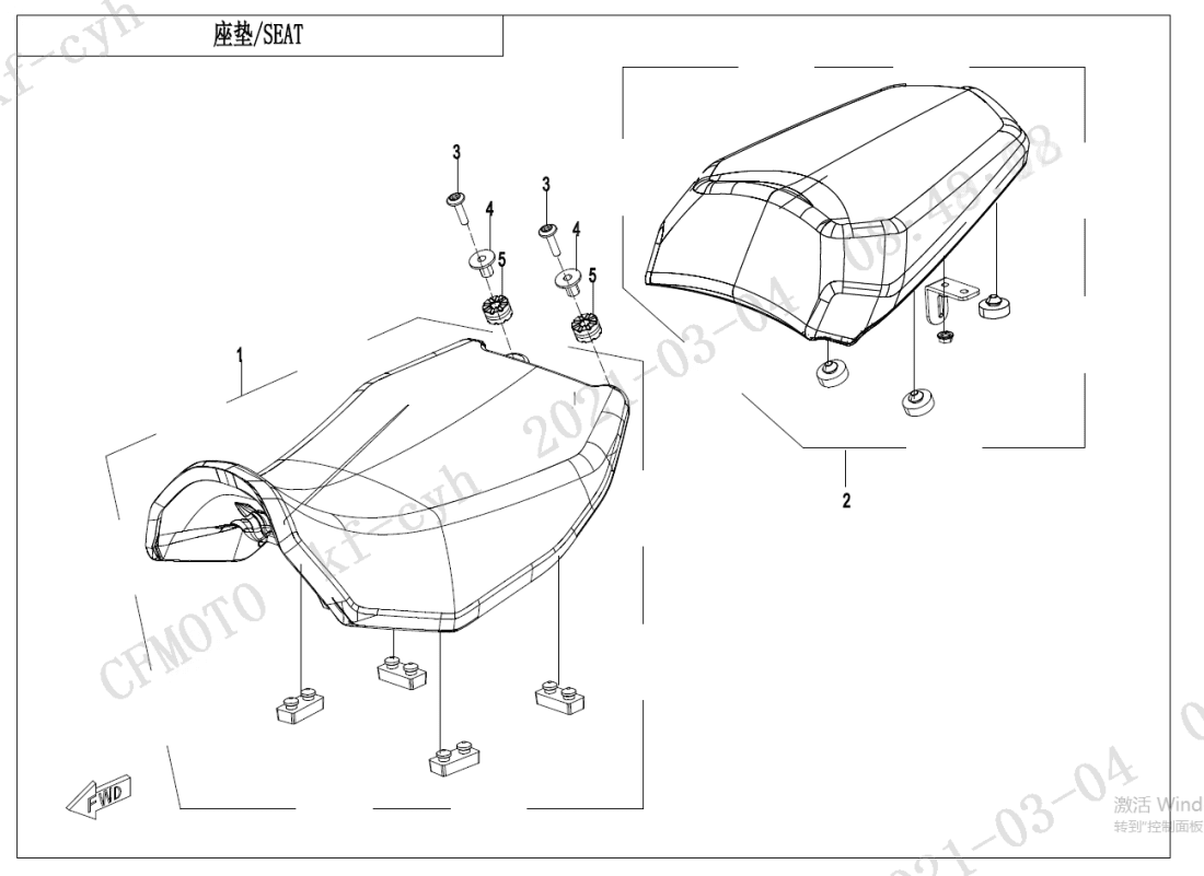 F13 SEAT