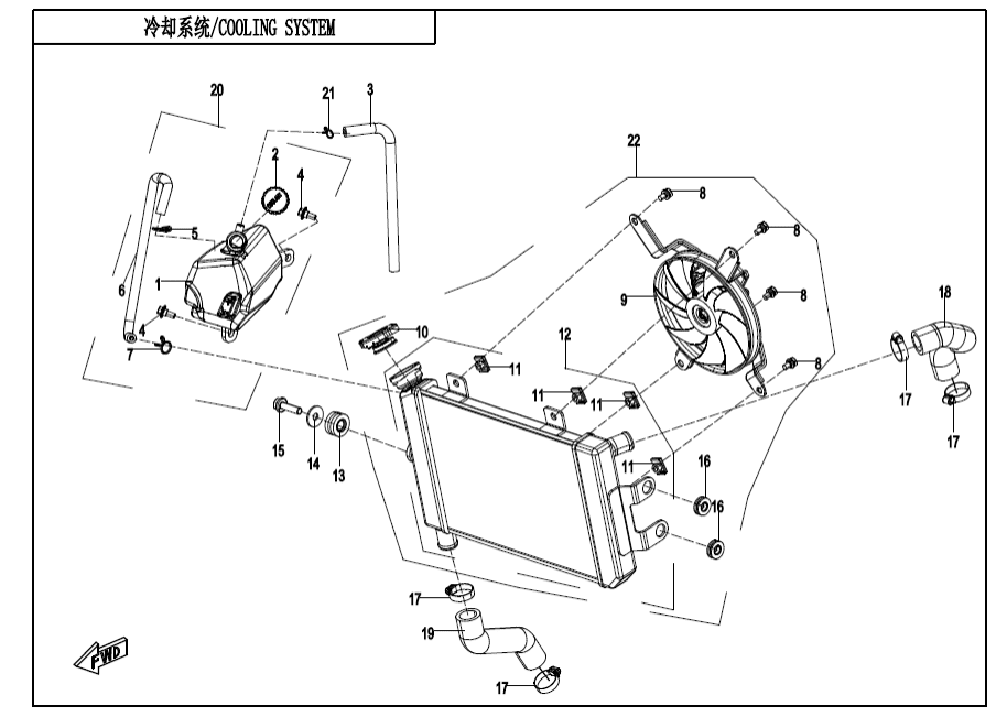 F18 COOLING SYSTEM