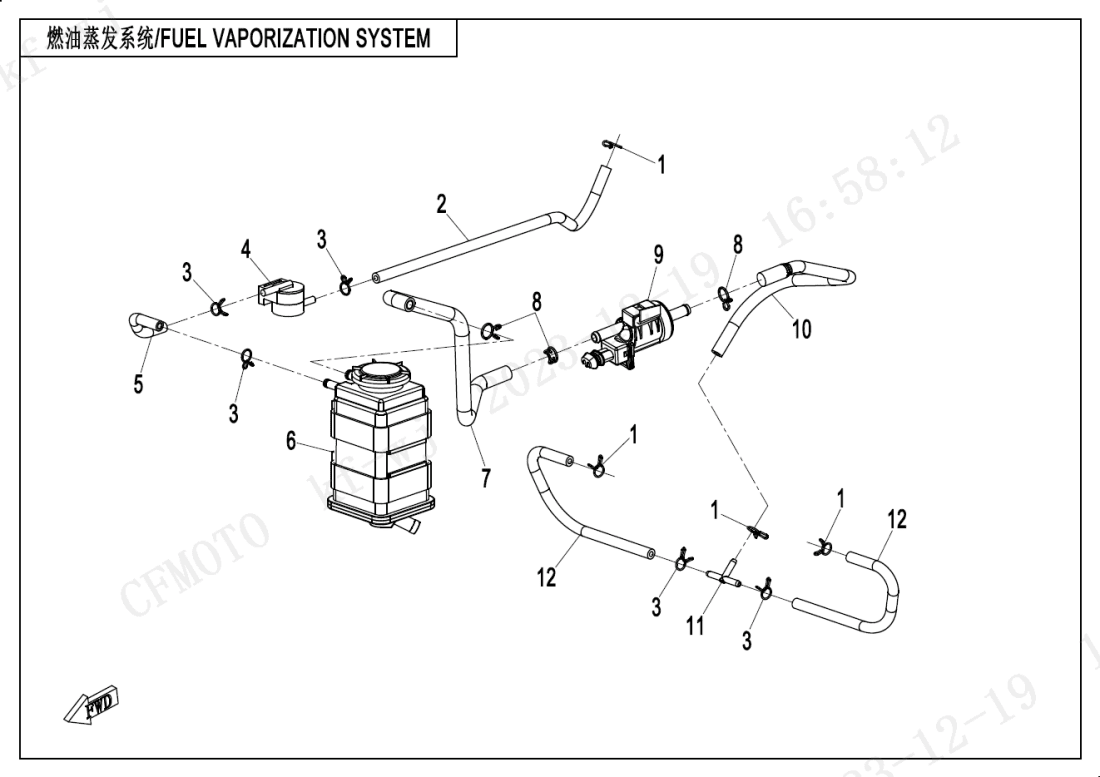 F36 FUEL VAPORIZATION SYSTEM